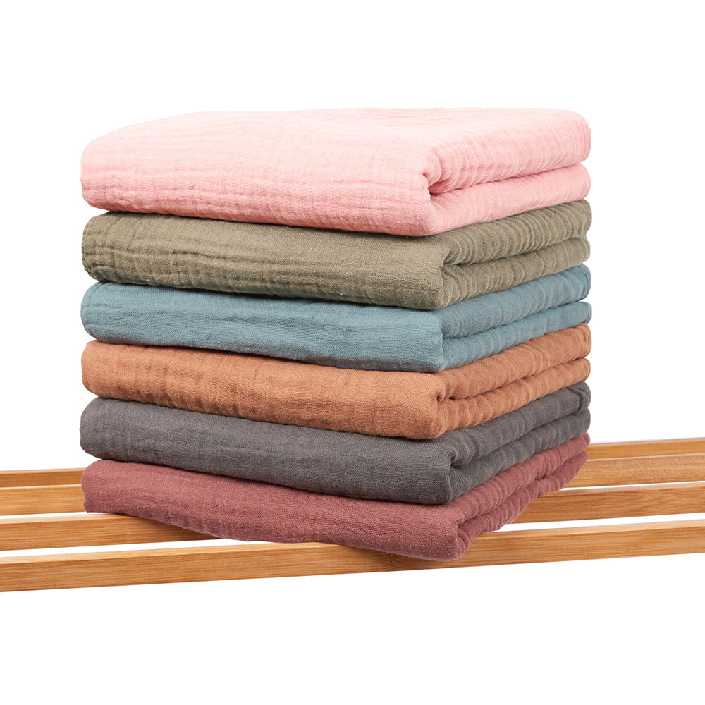 The Cygnet Muslin Blanket - Pure Cotton - 110x105cm