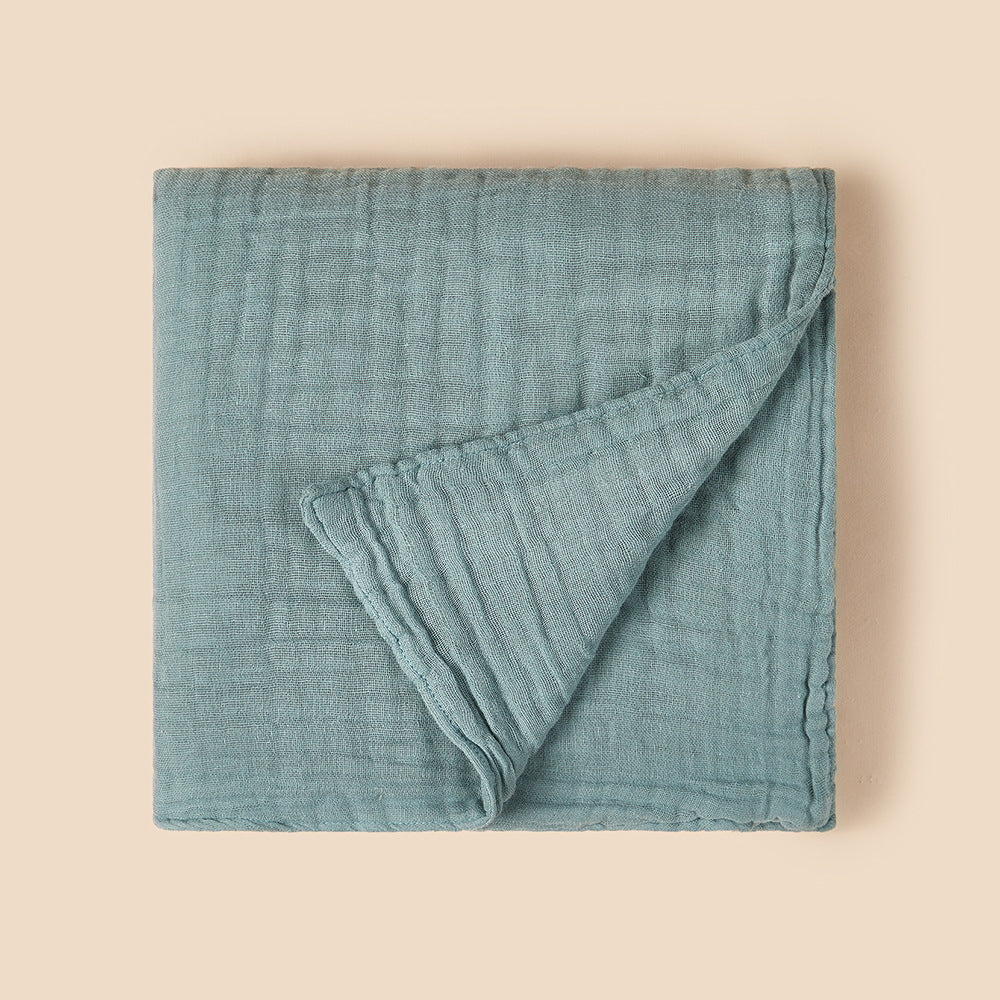 The Cygnet Muslin Blanket - Pure Cotton - 110x105cm